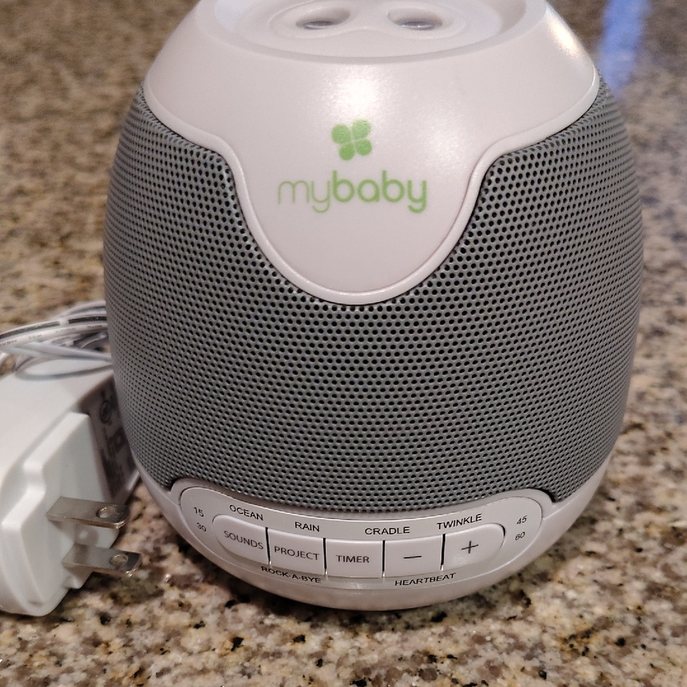 Homedics MyBaby White and Gray Sound Machine